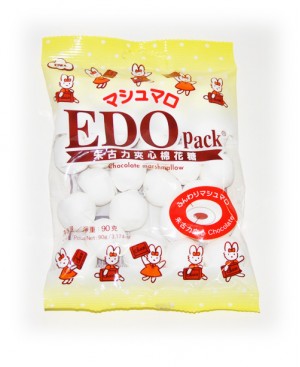 "EDO PACK" 朱古力夾心棉花糖